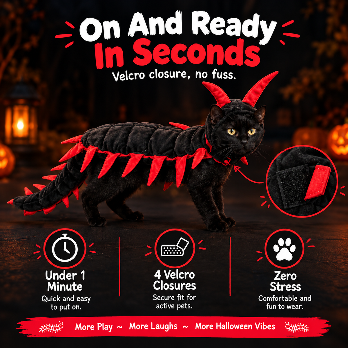 Silkora™ Costume Centopiedi per Gatti